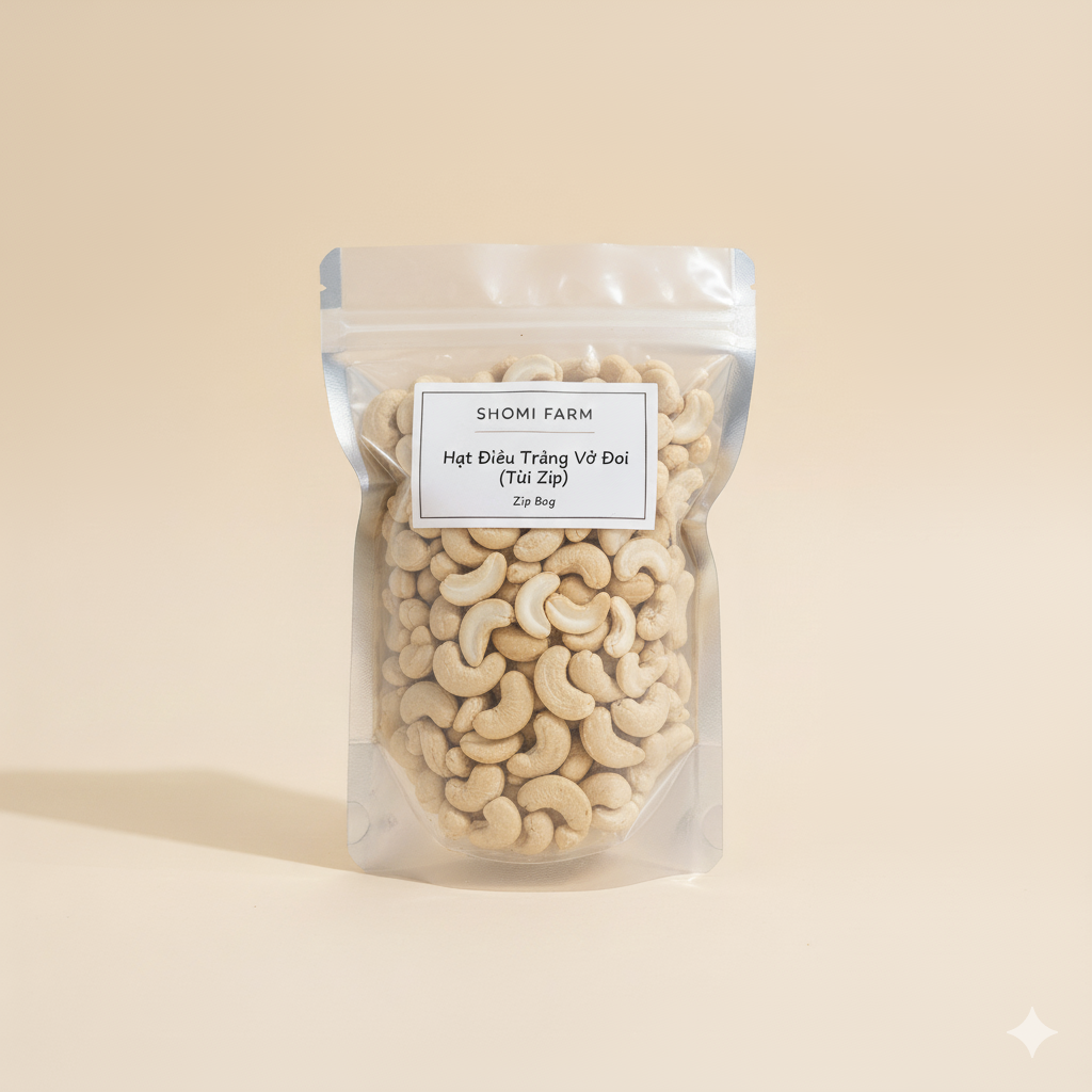 Hạt Điều Say Sữa Tách Vỏ Lụa