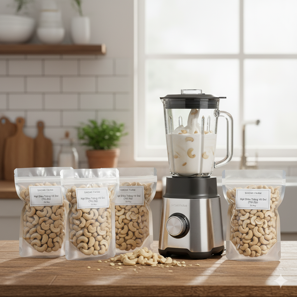 Hạt Điều Say Sữa Tách Vỏ Lụa 2