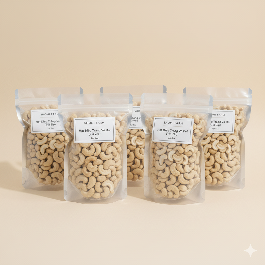 Hạt Điều Say Sữa Tách Vỏ Lụa 3