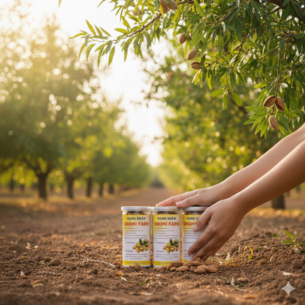 Hạt Hạnh Nhân Sấy 3