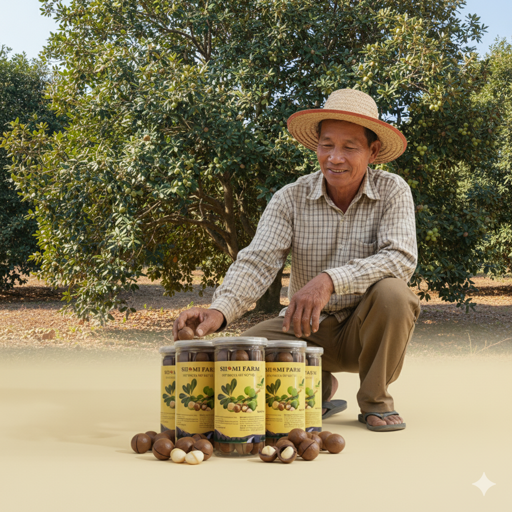 Macca Sấy Nứt Vỏ - Hộp 3