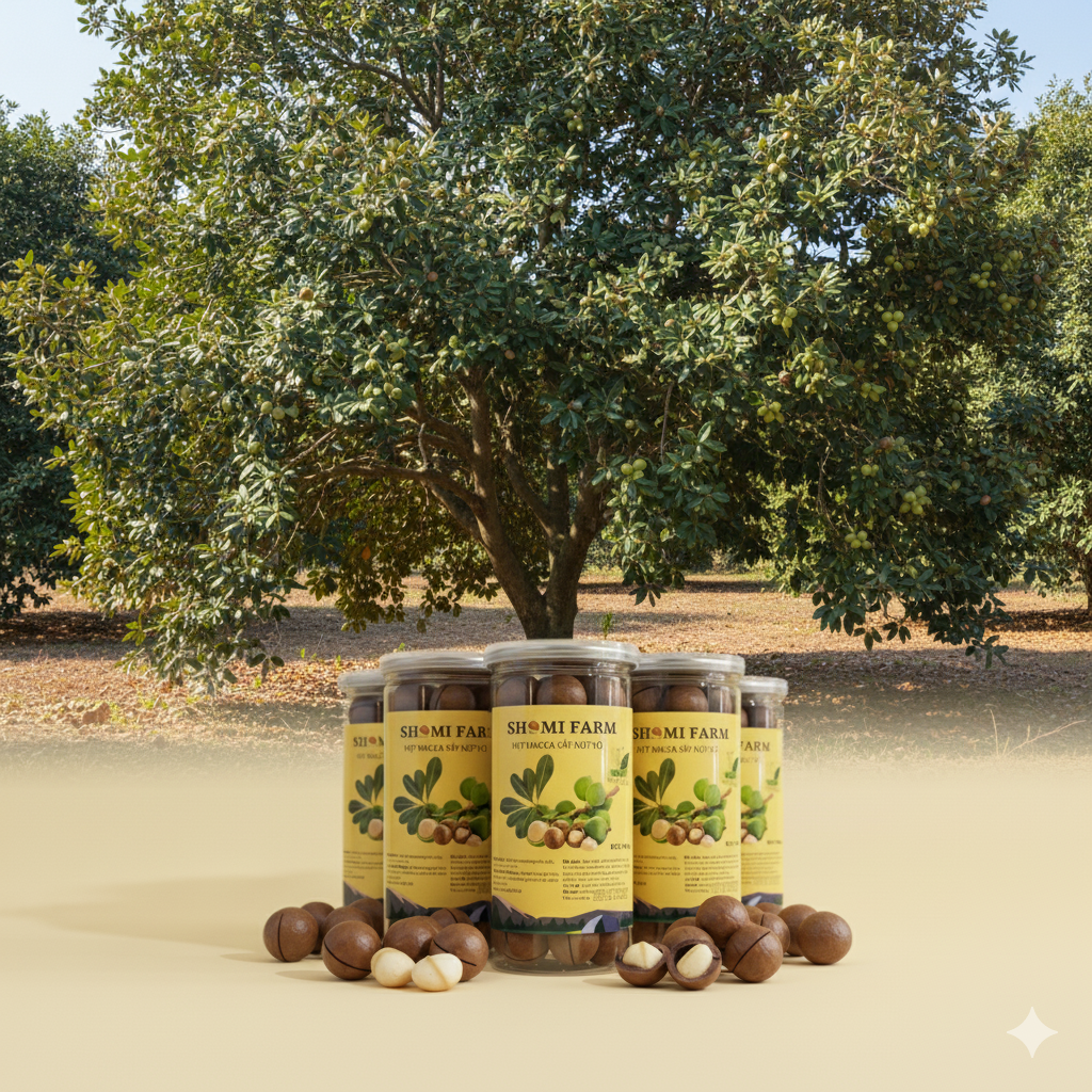 Macca Sấy Nứt Vỏ - Hộp 5