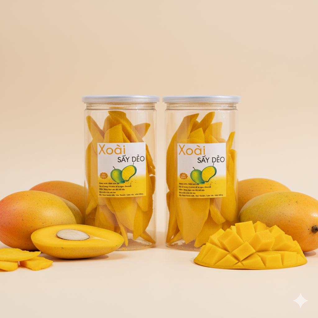 Xoài Sấy Dẻo - Siêu Quấn